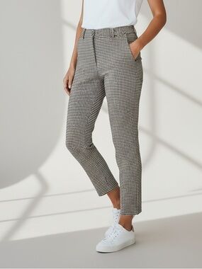 🚨FREE SHIPPING🚨 Rafaella Houndstooth Pants Size 10 NWOT